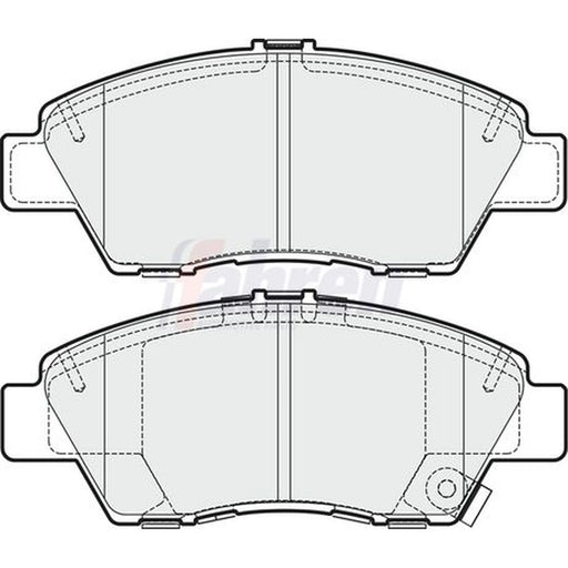 Fahren Front Brake Pad Set FBP3252