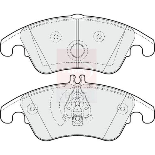 Apec Front Brake Pad Set PD3340