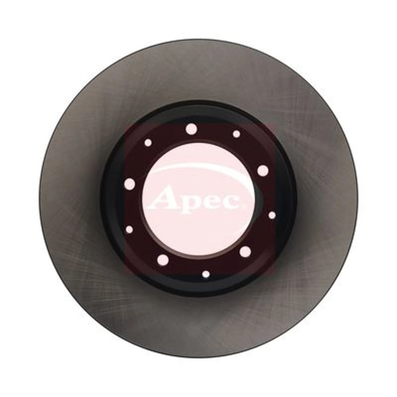 Apec 2 x Solid Rear Brake Discs DSK2452-x2