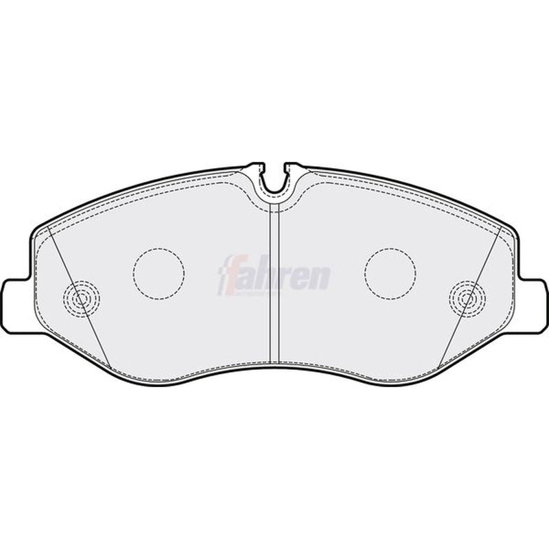 Fahren Front Brake Pad Set FBP3764