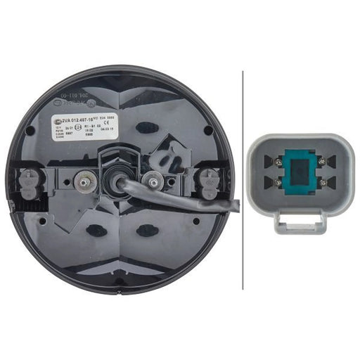 Hella Tail Light / Lamp P21W Left 2VA 012 497-161