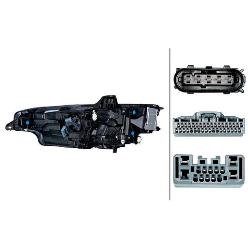 Hella Headlight Headlamp LED Right 1LX 013 508-941