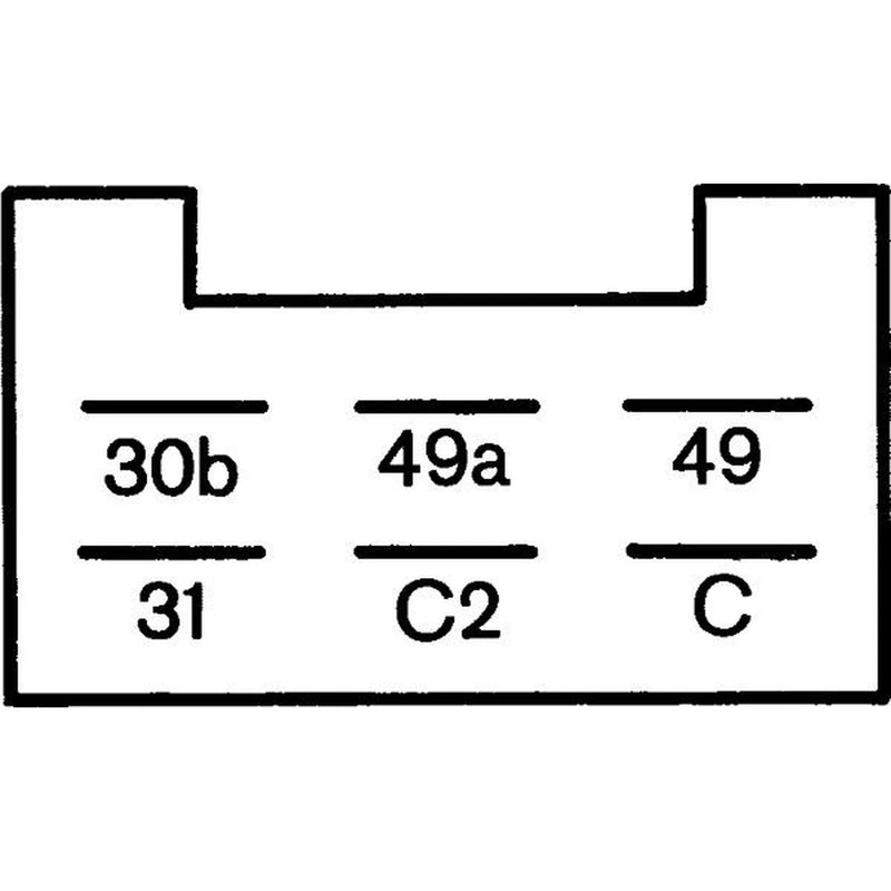 Hella Indicator Flasher Relay 4DW 003 944-071