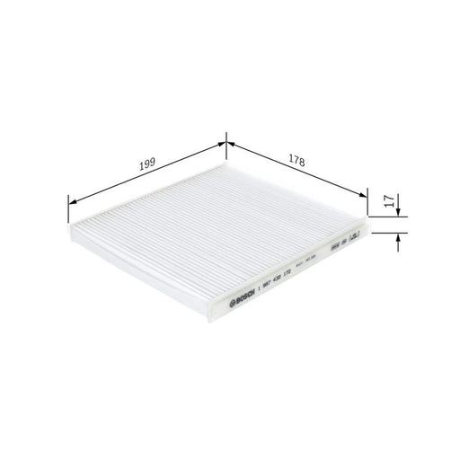 Bosch Cabin Air Filter (Pollen Filter) 1 987 432 172