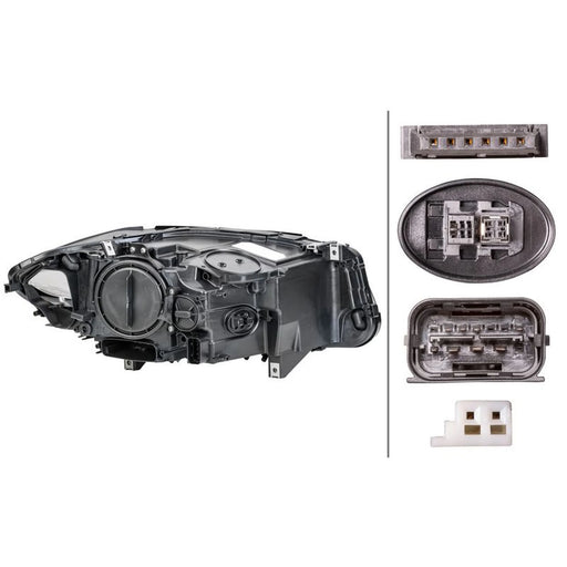 Hella Headlight Headlamp D1S (gas discharge tube) Left 1EL 010 131-511