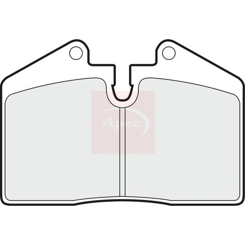 Apec Rear Brake Pad Set PAD660