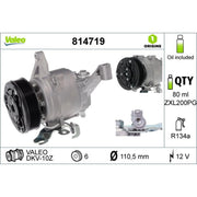 Valeo Air Conditioning Compressor 814719