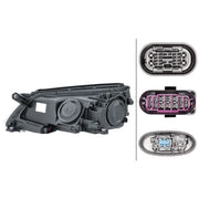 Hella Headlight Headlamp W5W Right 1ZS 009 549-221