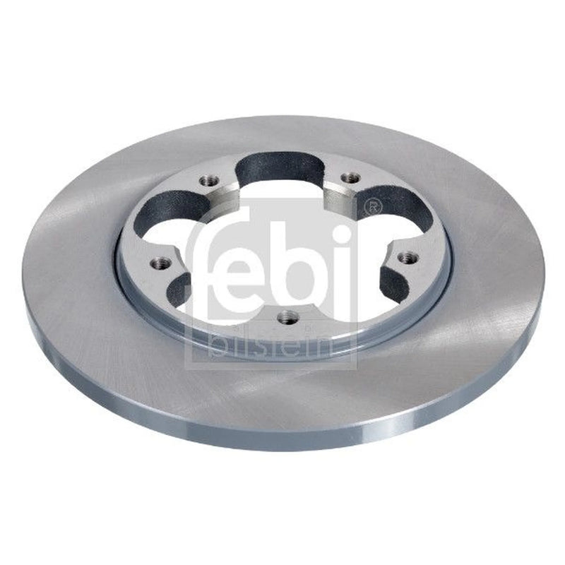 Febi 2 x Solid Rear Brake Discs 105712-x2