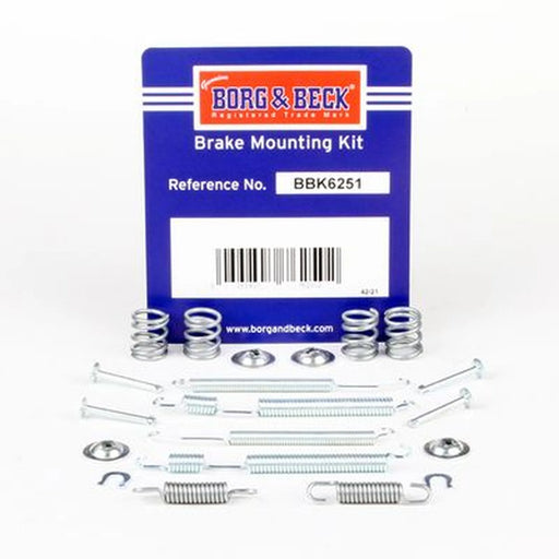 Borg & Beck Brake Shoe Accessory Kit Rear BBK6251