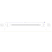 Juratek Brake Hydraulic Hose Line inner JBH1401