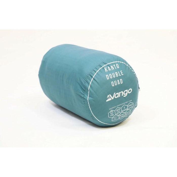 Vango Kanto Double Quad Double Mineral Green Sleeping Bag - Vango - Van Life Living