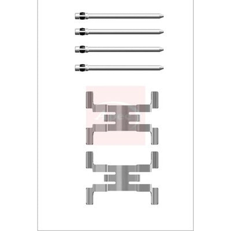 Apec Brake Pad Accessory Fitting Kit Front KIT1444