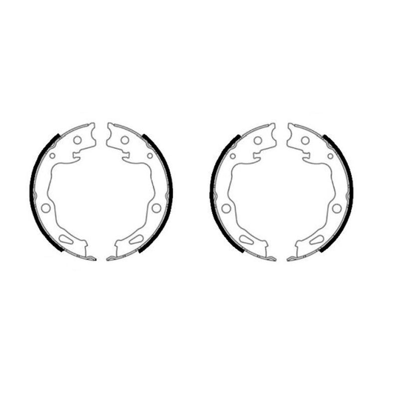 Textar Parking Brake Shoe Set 91086000