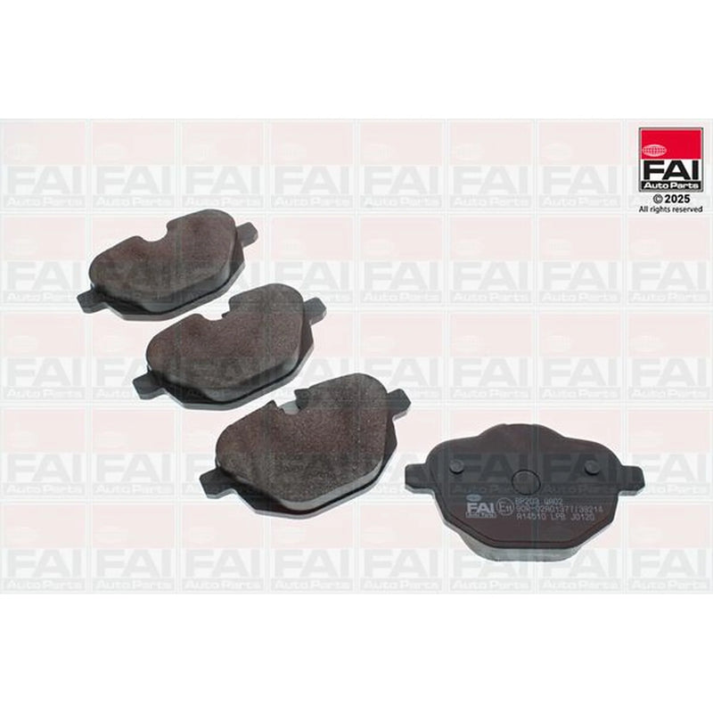 FAI Rear Brake Pad Set BP203