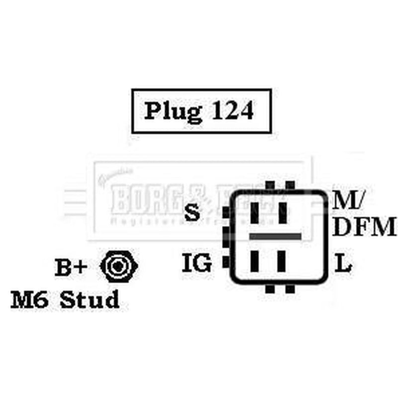 Borg & Beck Car Alternator 12V BBA2331