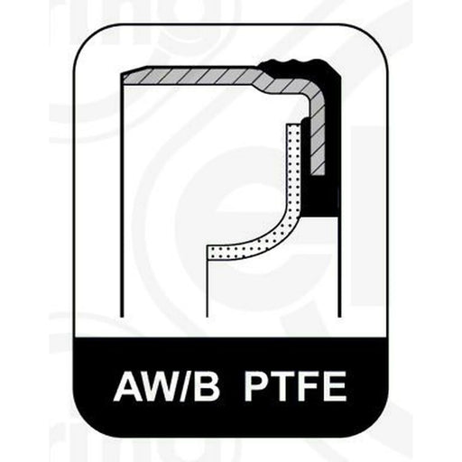 Elring Crankshaft Shaft Seal OD ID Wide 345.000