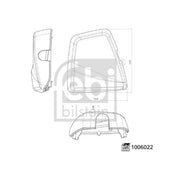 Febi Wing Mirror Cover Left 1006022
