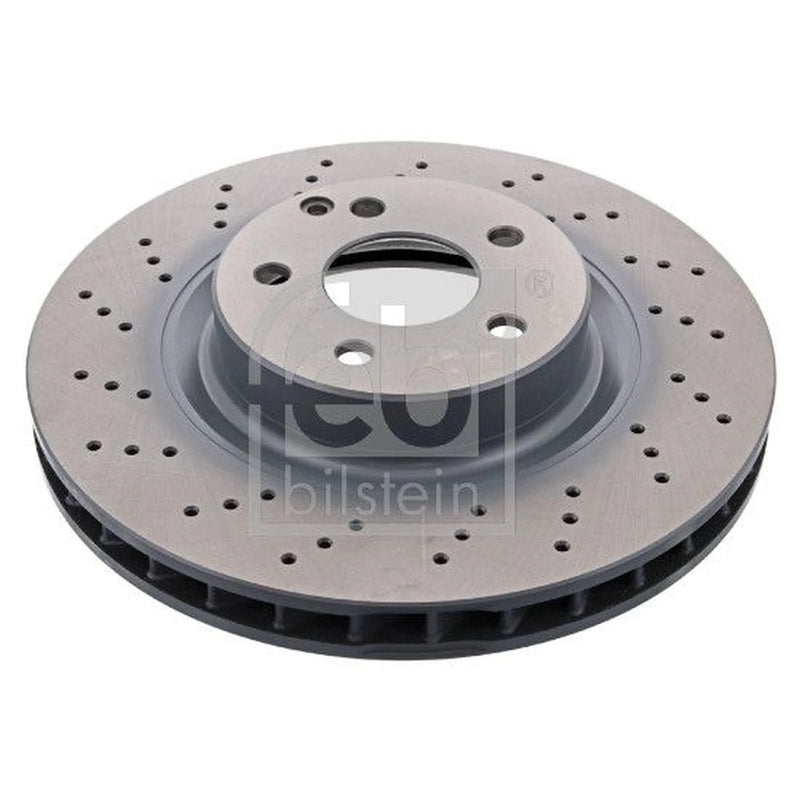 Febi Brake Disc Set Perforated/Vented Front 37725