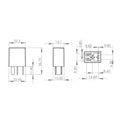 Bosch Main Power Relay 0 986 AH0 322