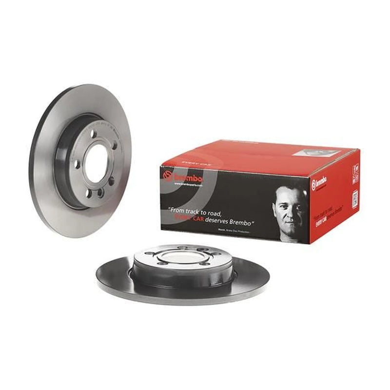 Brembo 2 x Solid Rear Brake Discs 08.7288.11-x2