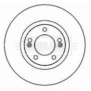 Borg & Beck 2 x Vented Front Brake Discs BBD4338-x2