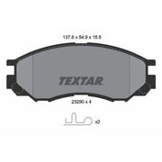 Textar Front Brake Pad Set 2329002