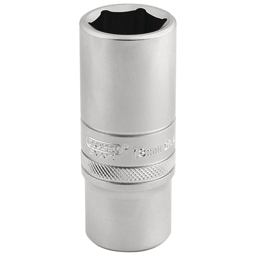 Draper 6 Point Metric Deep Socket, 3/8" Sq. Dr., 19mm 16586 Draper  - Town Parts