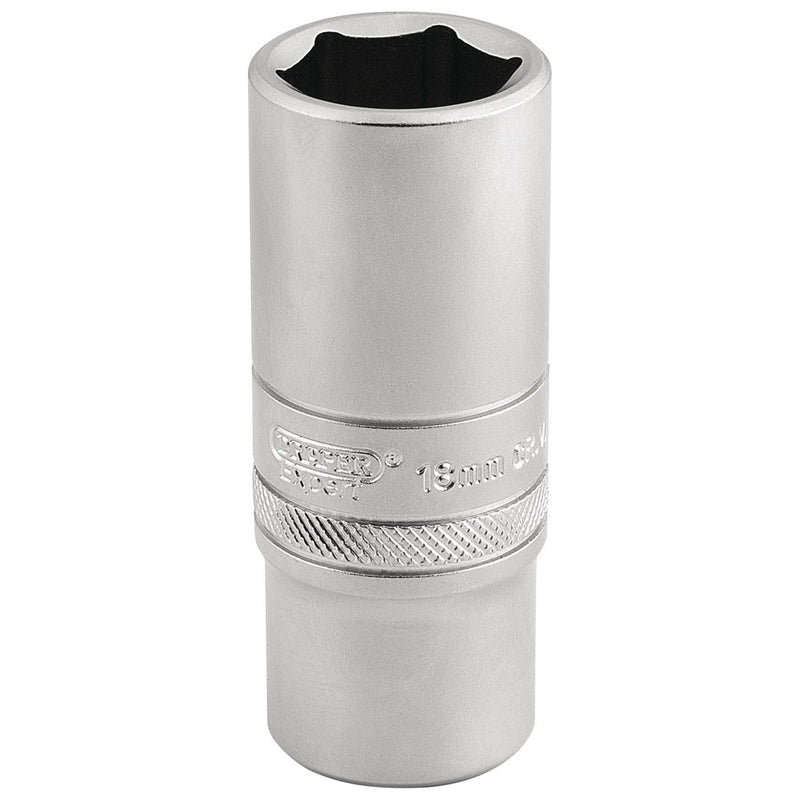 Draper 6 Point Metric Deep Socket, 3/8" Sq. Dr., 19mm 16586 Draper  - Town Parts