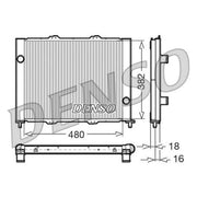 Denso Complete Cooling Module fits Renault Clio 1998-2016 1.2 1.4 1.5 1.6
