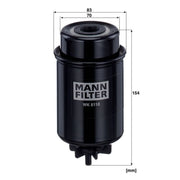 MANN-FILTER Fuel Filter Element WK 8110