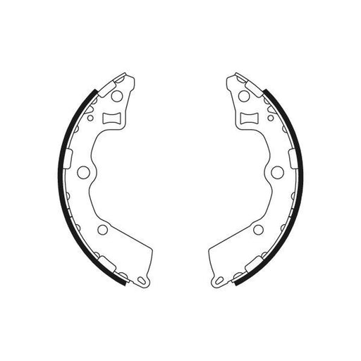 Textar Brake Shoe Set Axle Kit 91072900