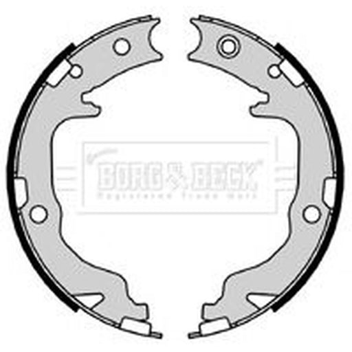 Borg & Beck Parking Brake Shoe Set BBS6429
