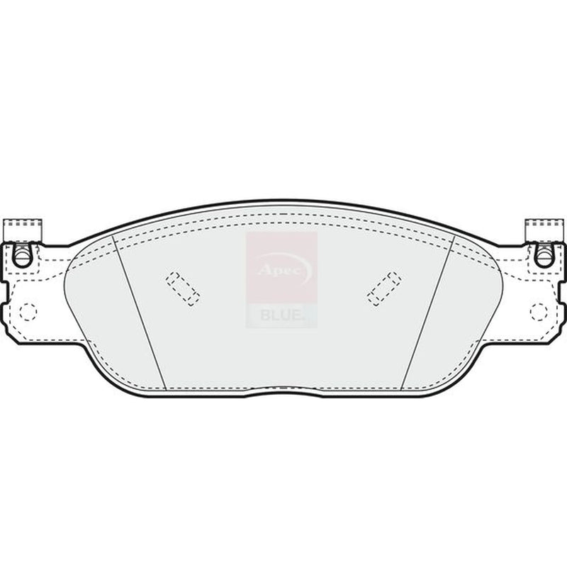 Apec Front Brake Pad Set PD4261