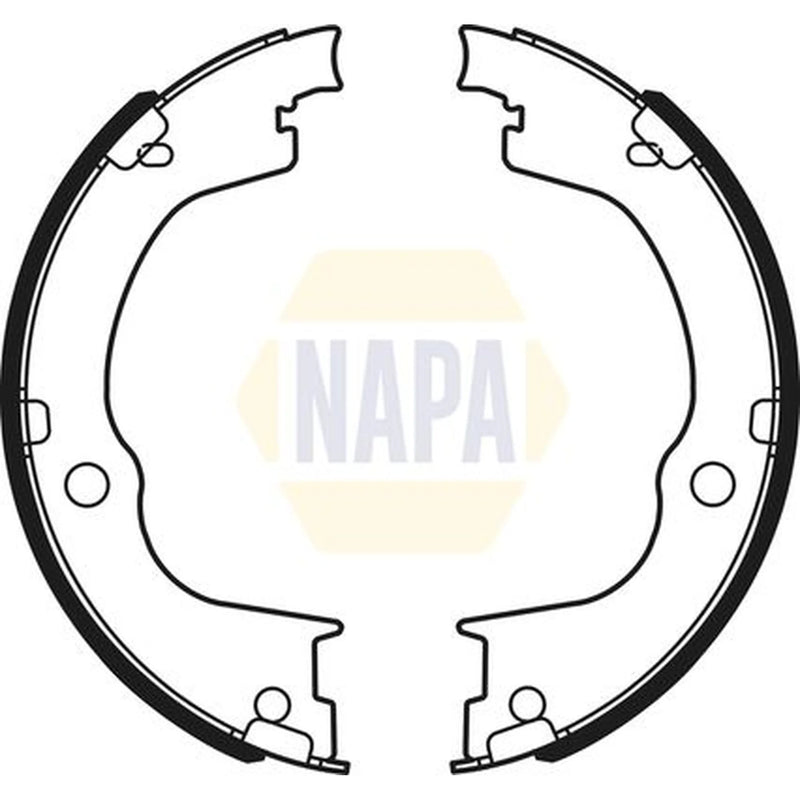NAPA Parking Brake Shoe Set NBS5030