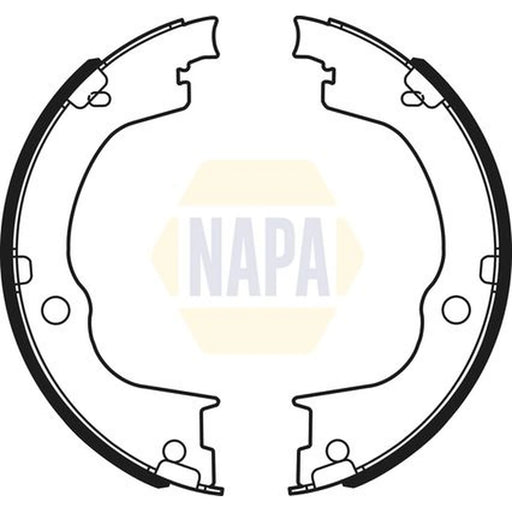 NAPA Parking Brake Shoe Set NBS5030