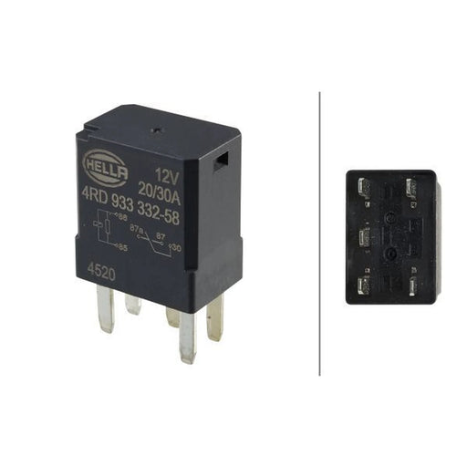 Hella Main Power Relay 4RD 933 332-581