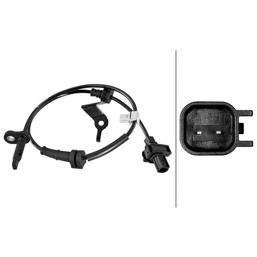 Hella ABS Wheel Speed Sensor Front 6PU 358 218-651