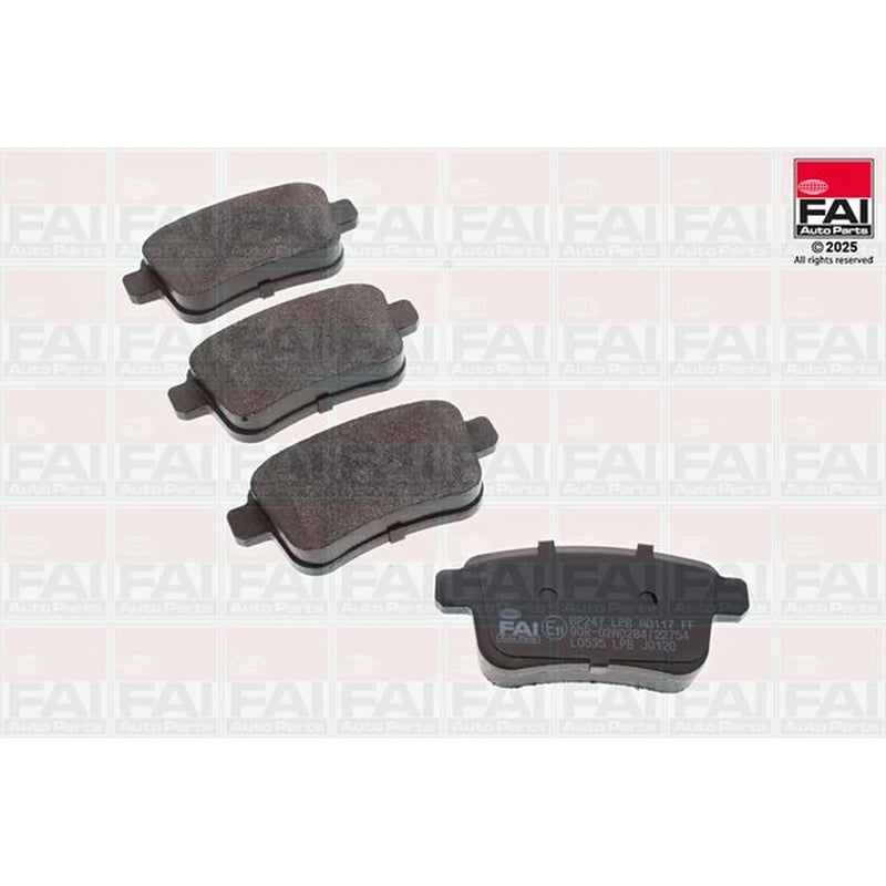 FAI Rear Brake Pad Set BP247