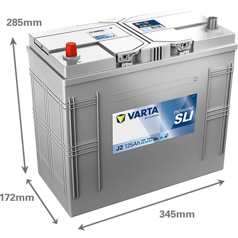 Varta Battery 12V 125Ah 720A 625014072K182