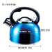 MDS1203 Liberty Blue 2.5 Litre Whistling Kettle CW-T056-B1BL - Liberty Leisure UK - Van Life Living