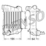 Denso Intercooler (Charge Air Cooler) Left DIT02027