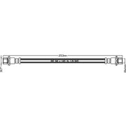 Abtex Brake Hydraulic Hose Line Right ABH1148