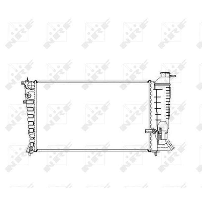 NRF Engine Radiator 50474