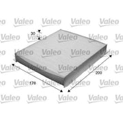 Valeo Cabin Air Filter (Pollen Filter) 715616