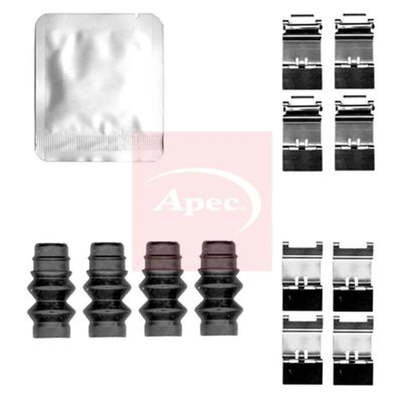 Apec Brake Pad Accessory Fitting Kit Front KIT1609