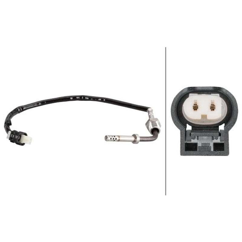 Hella Exhaust Gas Temperature Sensor before exhaust t 6PT 010 376-131