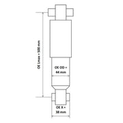 KYB Shock Absorber Damper Strut Rear 3440196