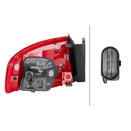 Hella Tail Light / Lamp P21W Right 2VA 010 085-101