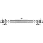Borg & Beck Brake Hydraulic Hose Line Rear Right BBH7014